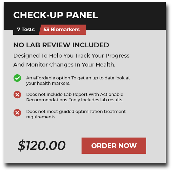 Sean Brady's Check-Up Panel